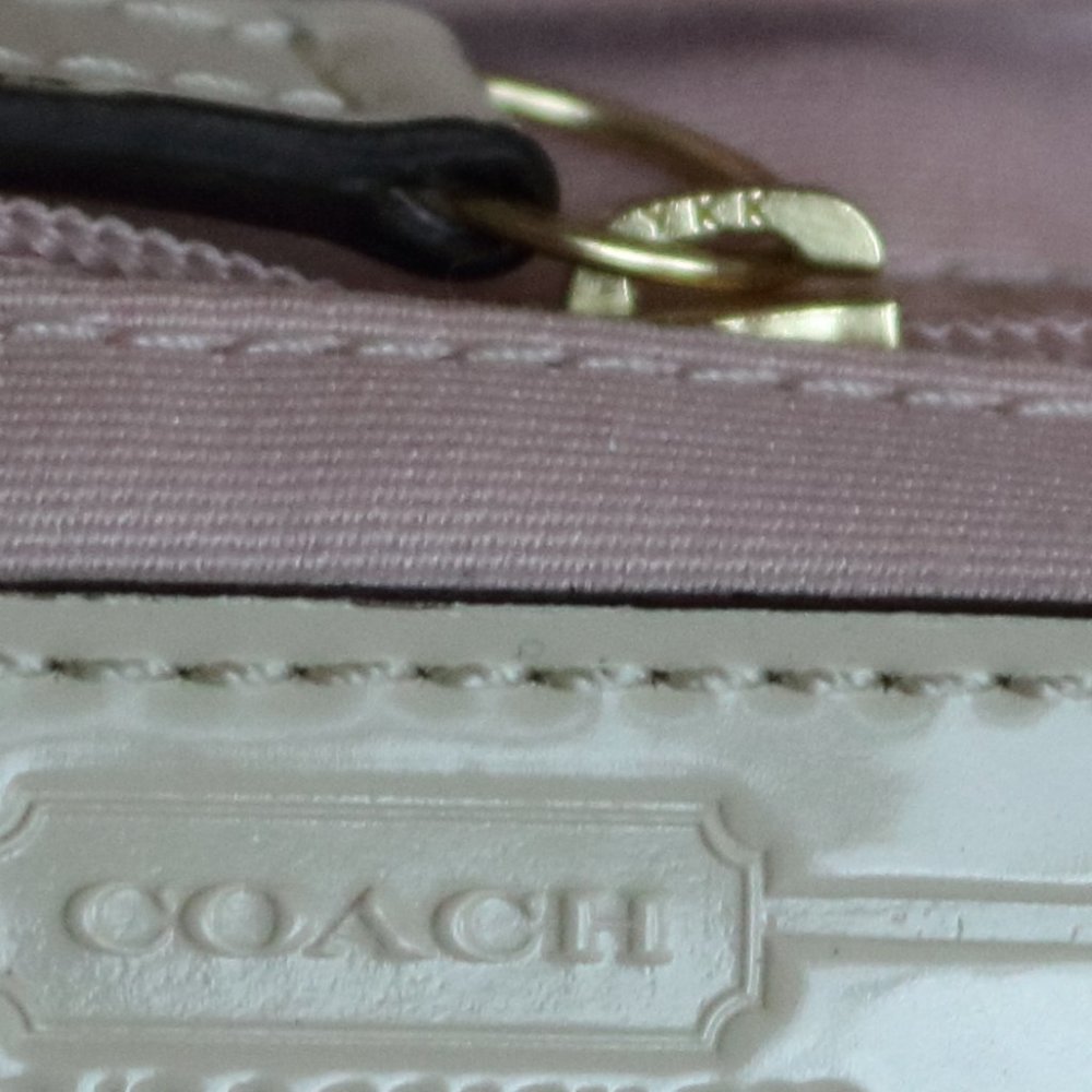 Coach Vintage Signature Stripe Tote F21950 - Picture 13 of 15